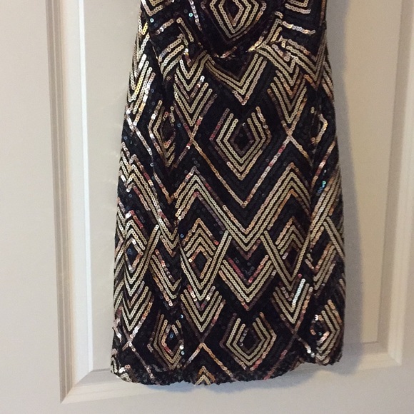 Art Deco Style Sequined Dress - Picture 2 of 3